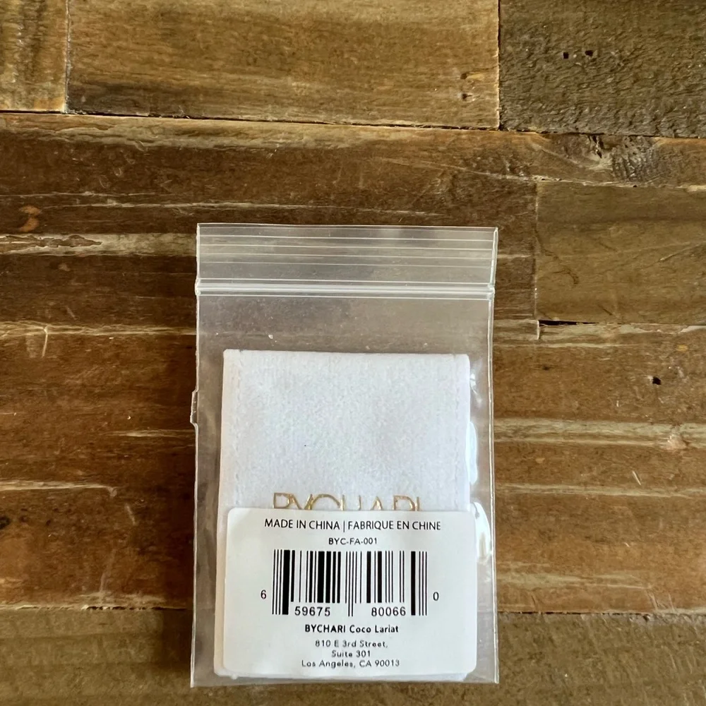 NEW Bychari Evelyn Coco Lariat - Picture 4 of 4